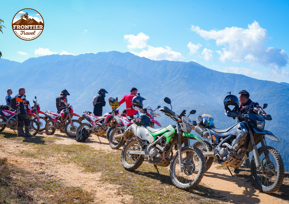 Distinctive warnings on the hills of northern Vietnam.